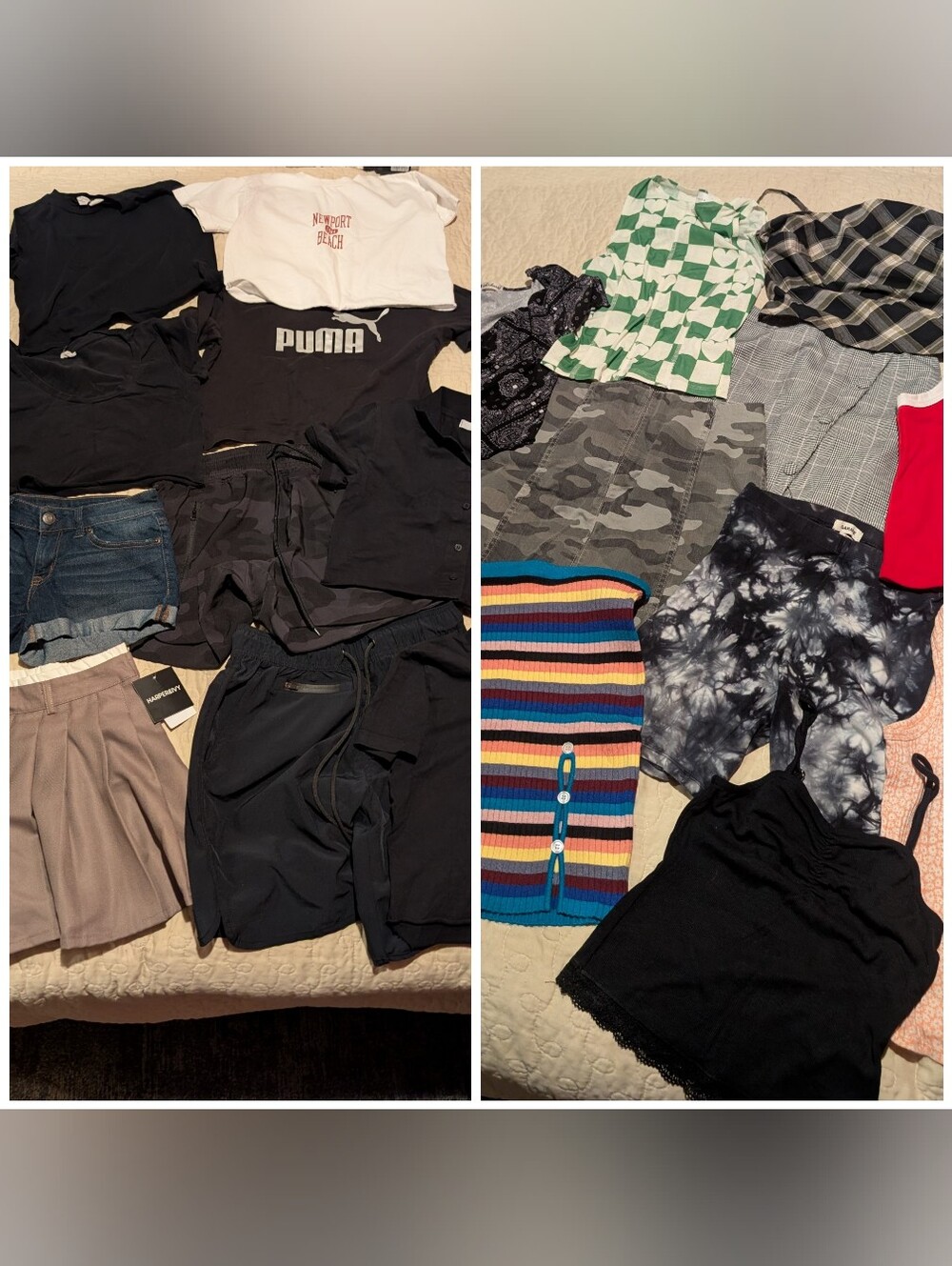 (Lot of 20) Tank Tops, Shirts, Skirt, Shorts Women's Size XS/Small